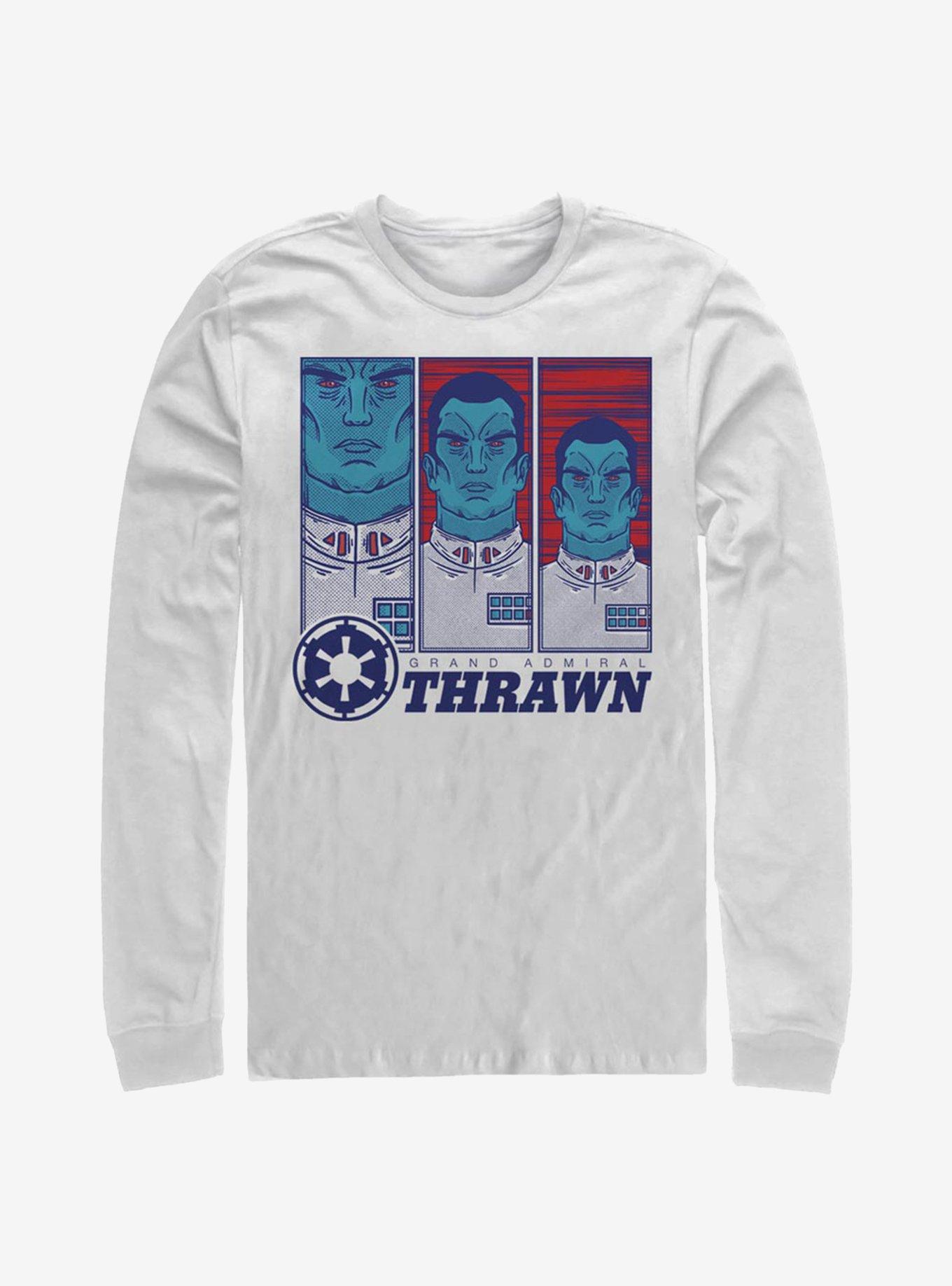 Star Wars Thrawn Pop Long-Sleeve T-Shirt, WHITE, hi-res