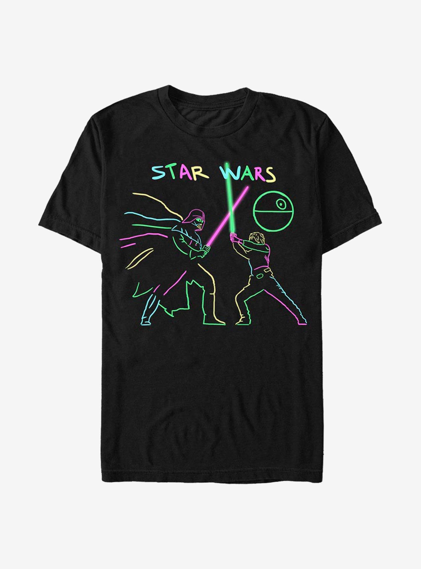 Star Wars Neon Fighters T-Shirt, , hi-res