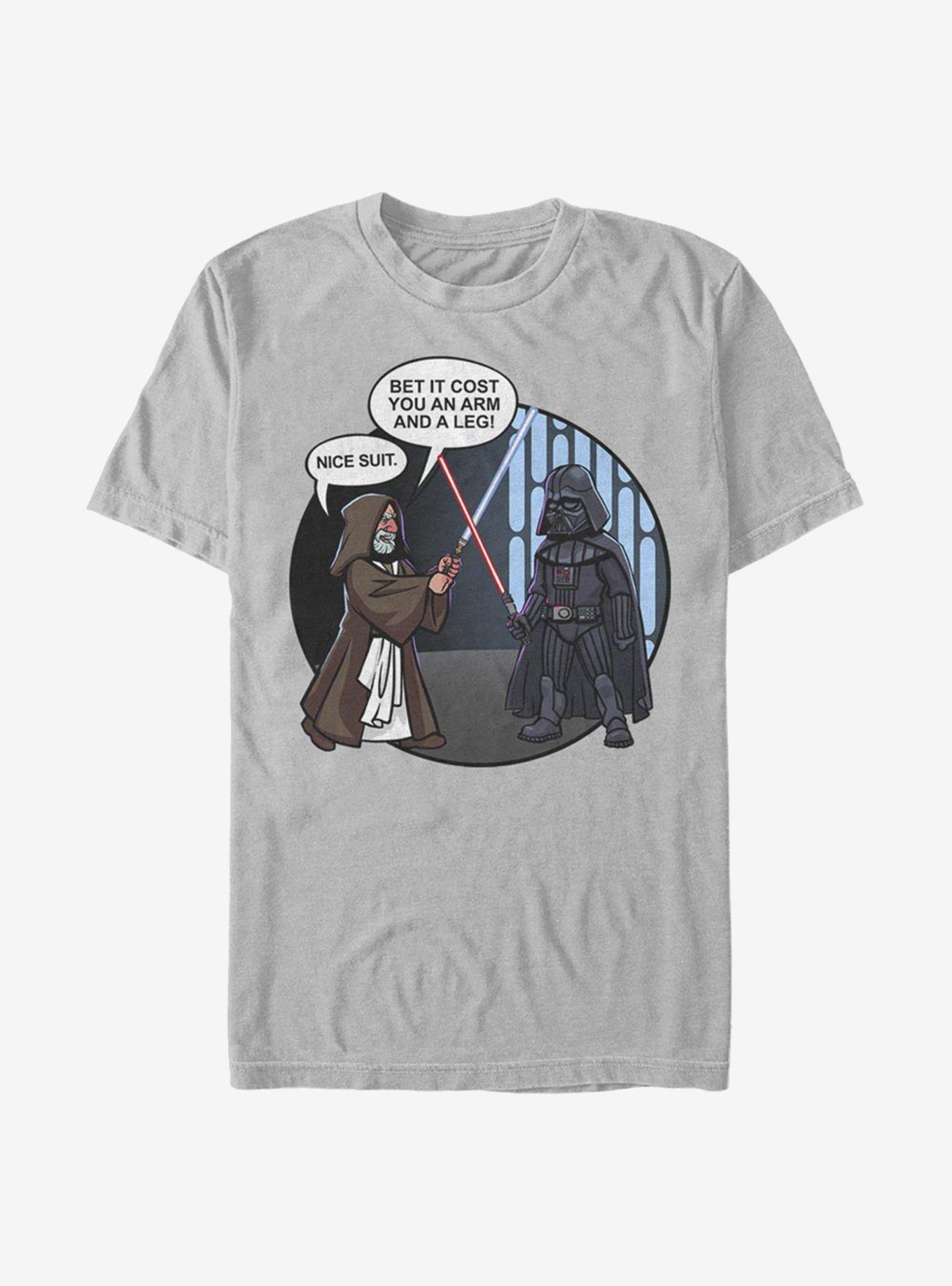 Star Wars Nice Suit T-Shirt, SILVER, hi-res