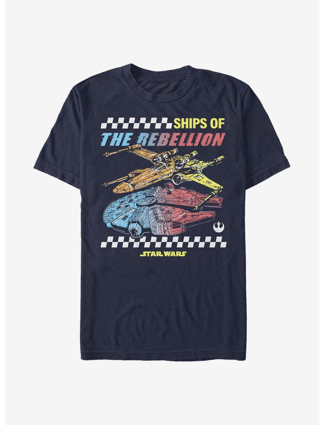 Star Wars Rebel Ship T-Shirt, NAVY, hi-res