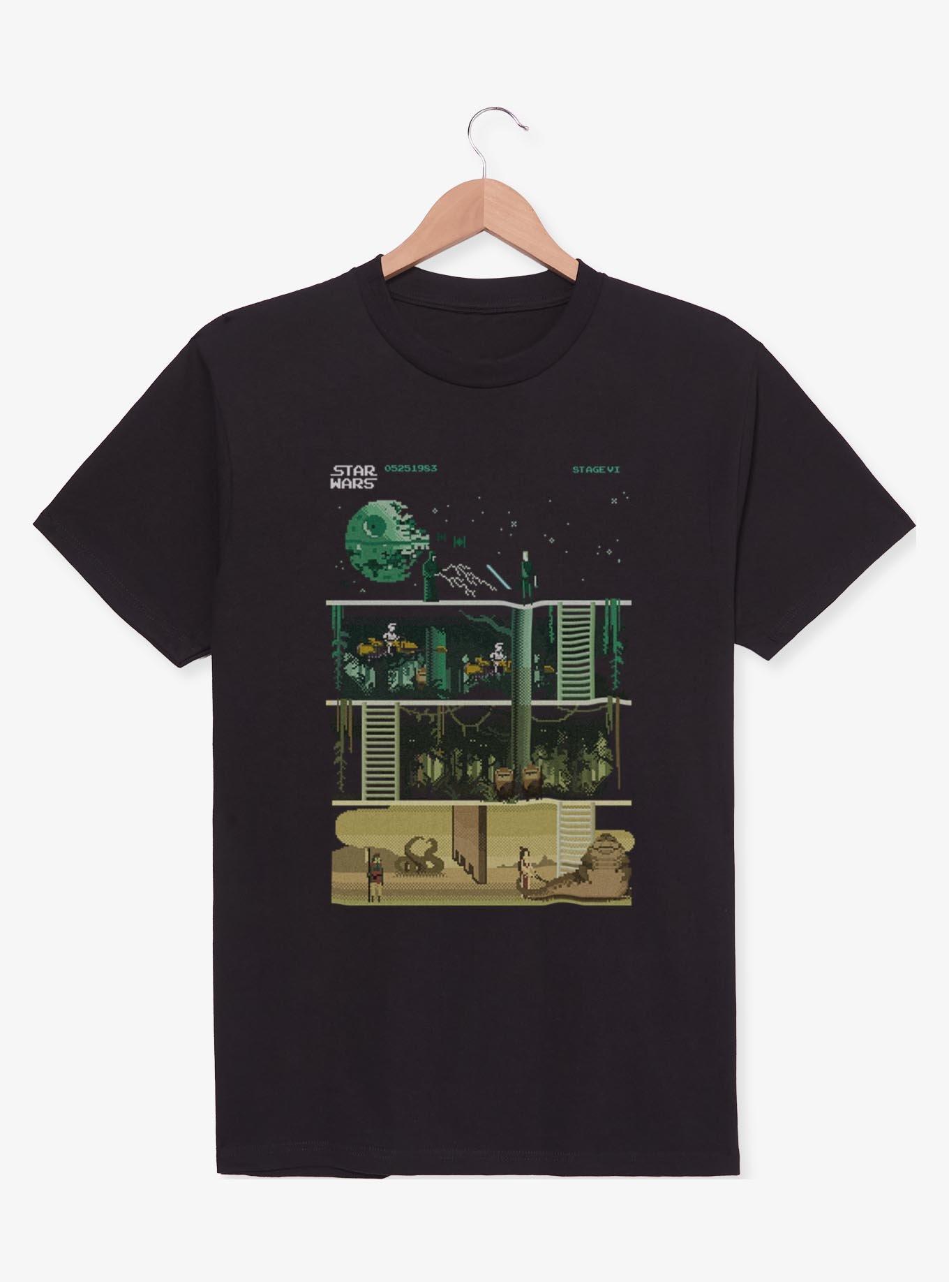 Star Wars Return Of The Jedi 8 Bit T-Shirt