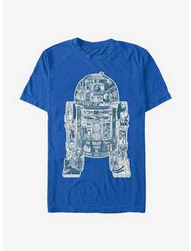 Star Wars Epic R2-D2 No Fill T-Shirt, , hi-res