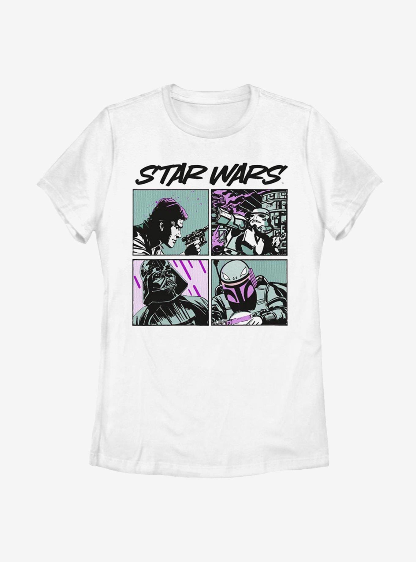 Star Wars Five Wise Men Womens T-Shirt, WHITE, hi-res