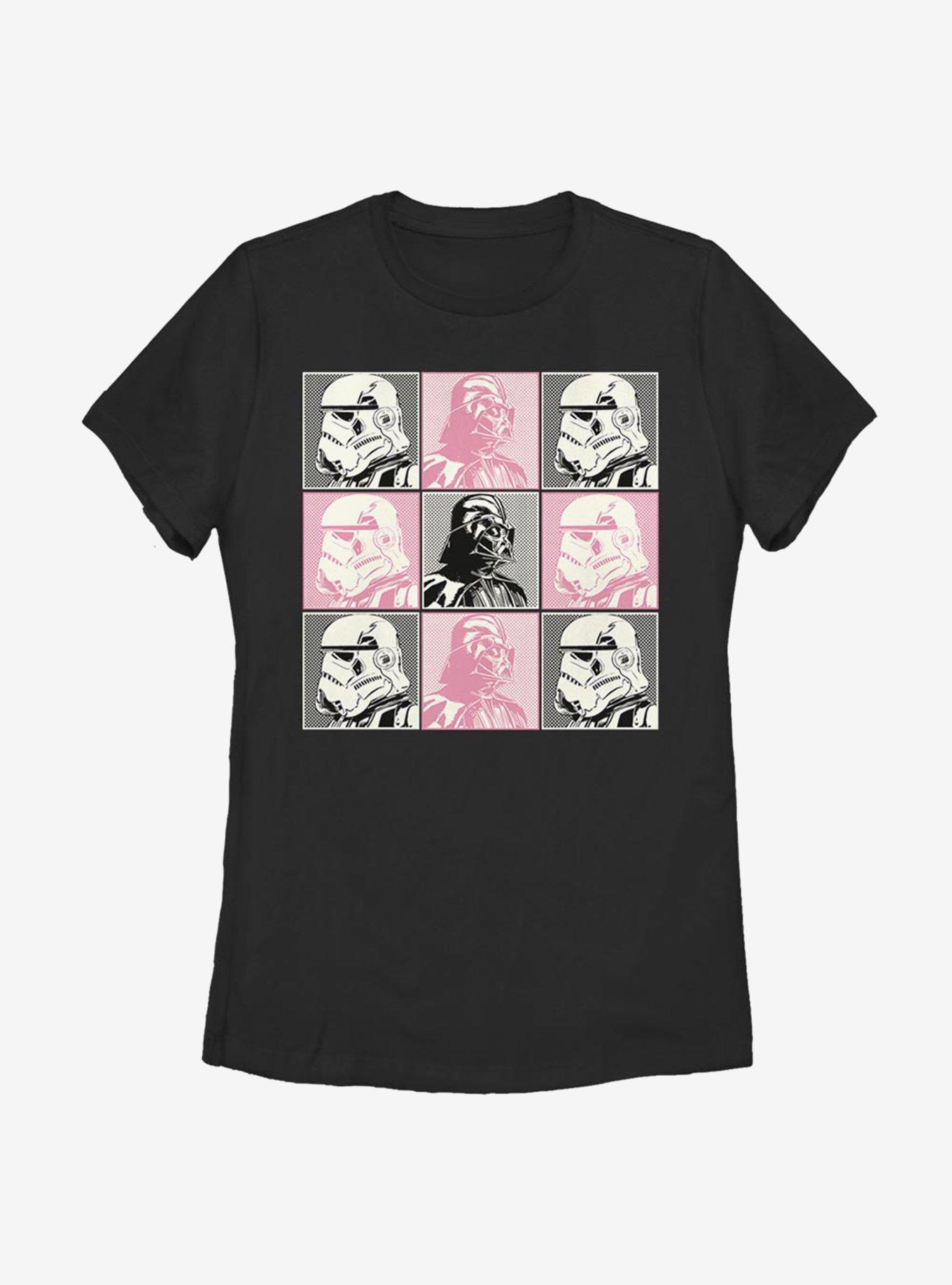 Star Wars Sparing Looks Womens T-Shirt, BLACK, hi-res