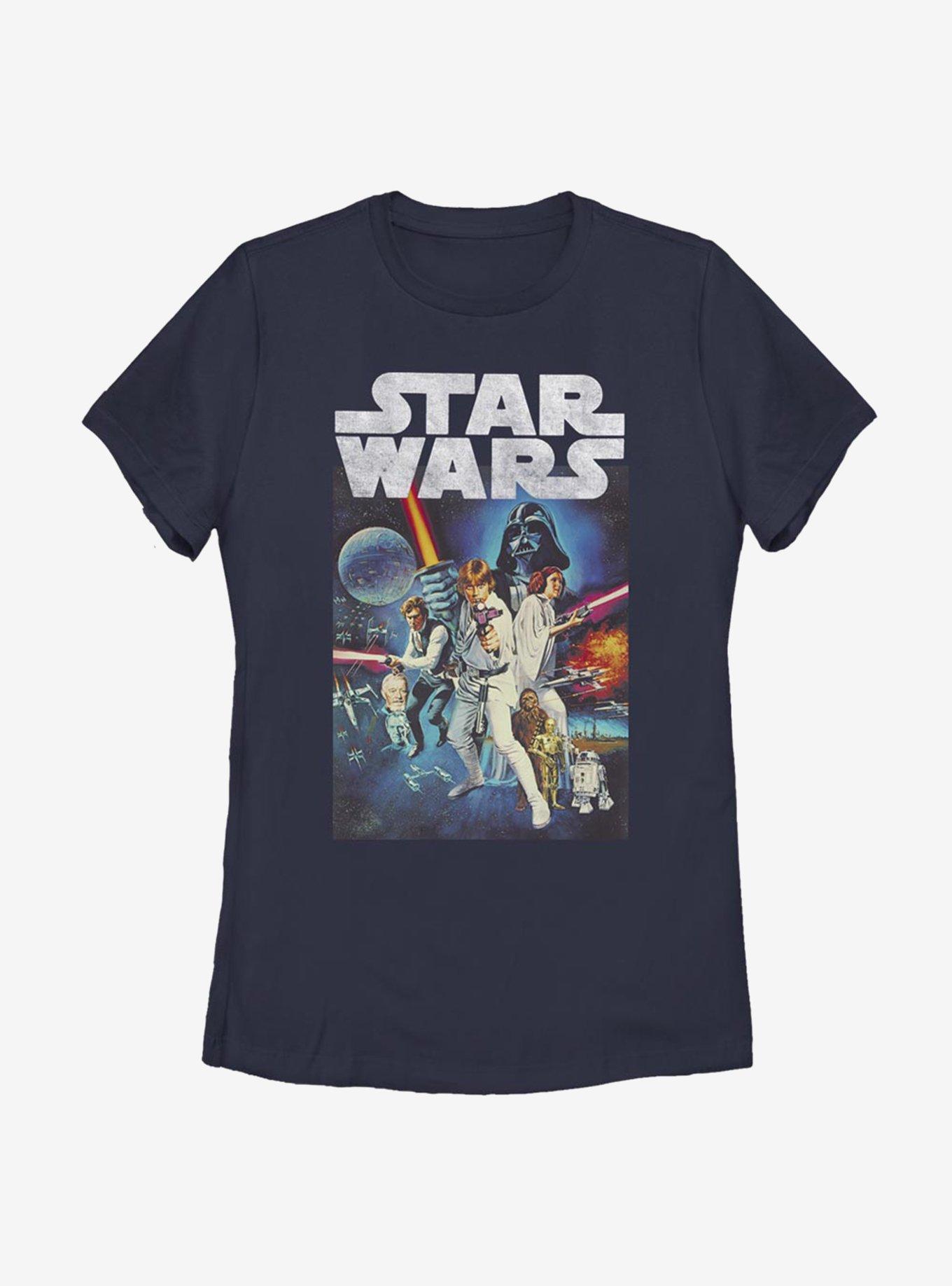 Star Wars Poster Womens T-Shirt, , hi-res