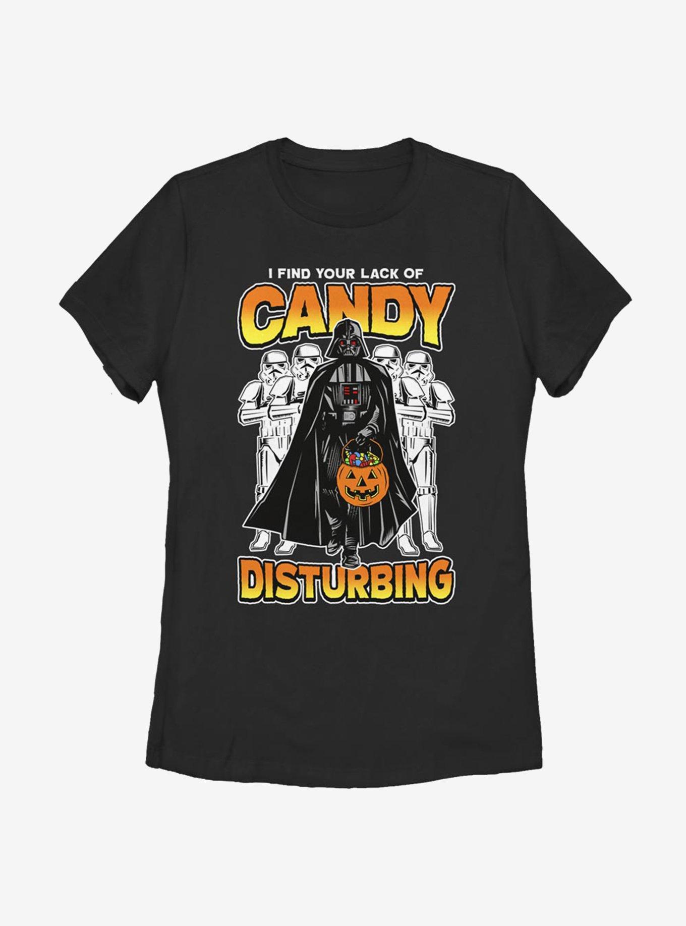 Star Wars Lack Of Candy Womens T-Shirt, BLACK, hi-res