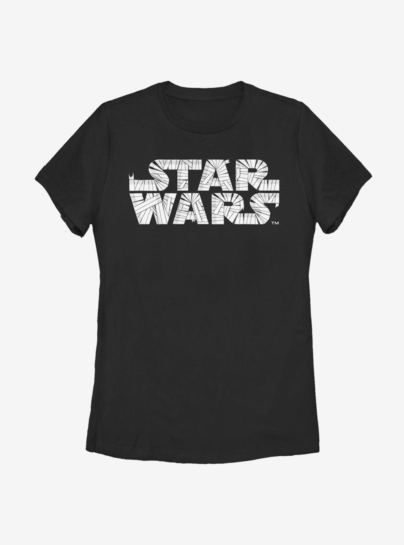 Star Wars Mummy Logo Womens T-Shirt, BLACK, hi-res