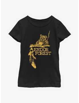 Star Wars Endor Forest Youth Girls T-Shirt, , hi-res