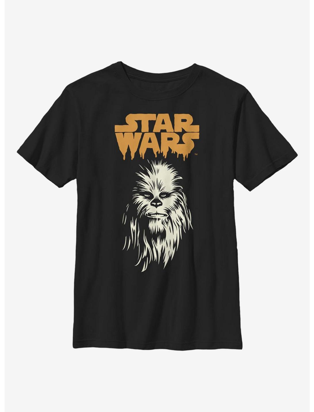 Star Wars Chewy Ghoul Youth T-Shirt, BLACK, hi-res