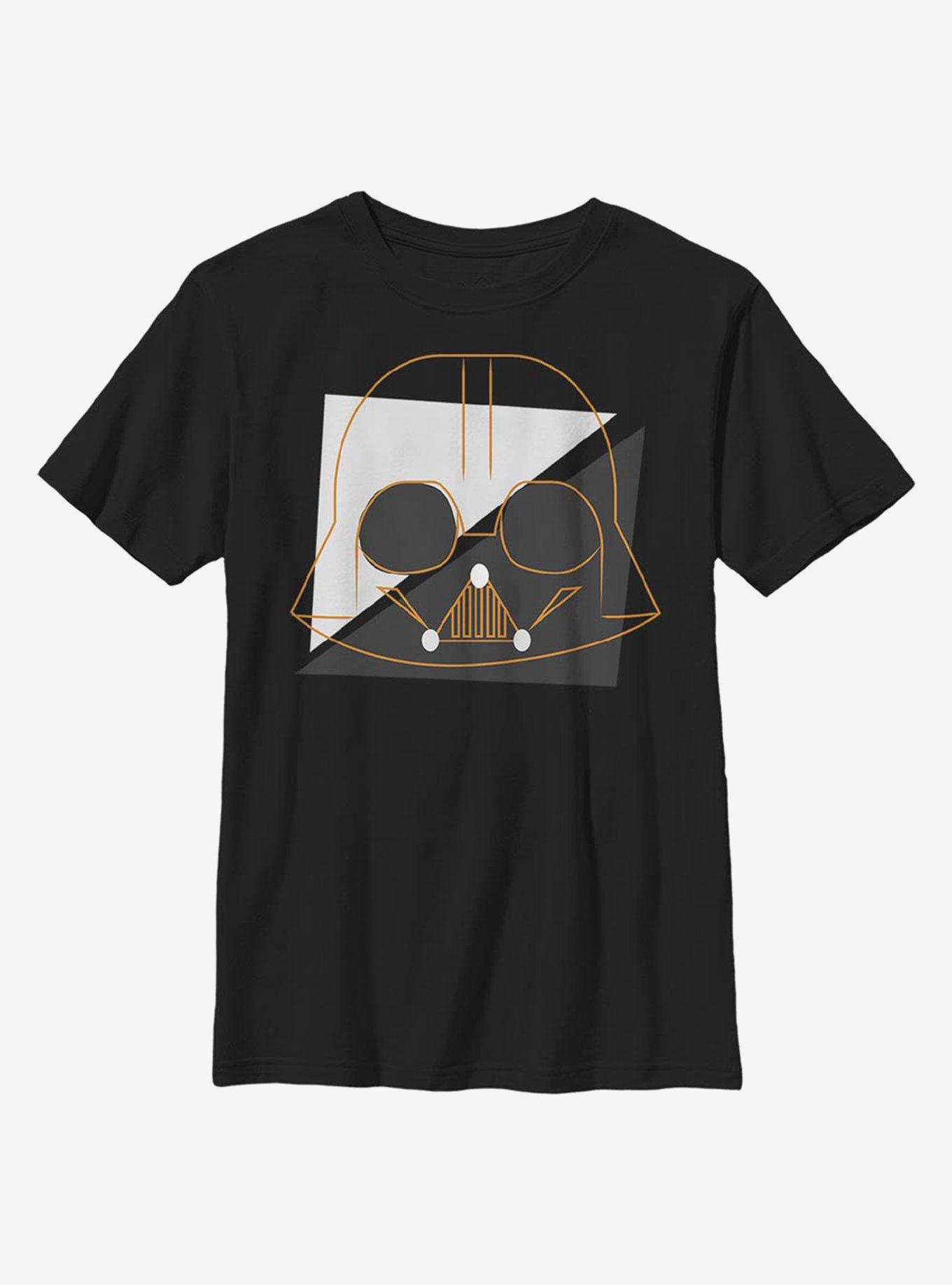 Star Wars Spooky Vader Lines Youth T-Shirt, , hi-res