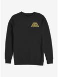 Star Wars Distressed Slant Logo Sweatshirt, BLACK, hi-res
