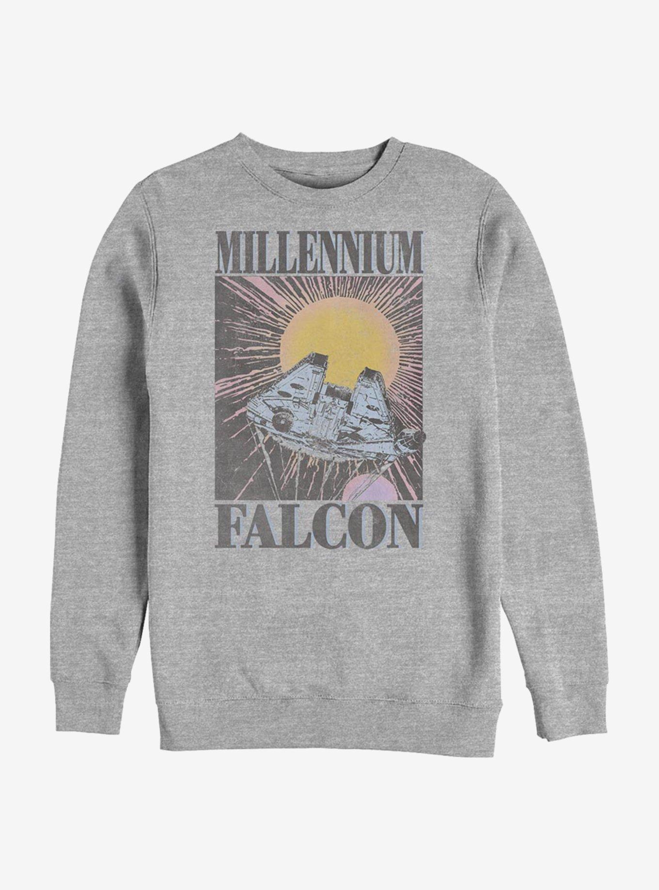Star Wars Falcon Trip Sweatshirt, ATH HTR, hi-res