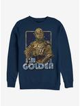 Star Wars Golden C-3PO Sweatshirt, NAVY, hi-res