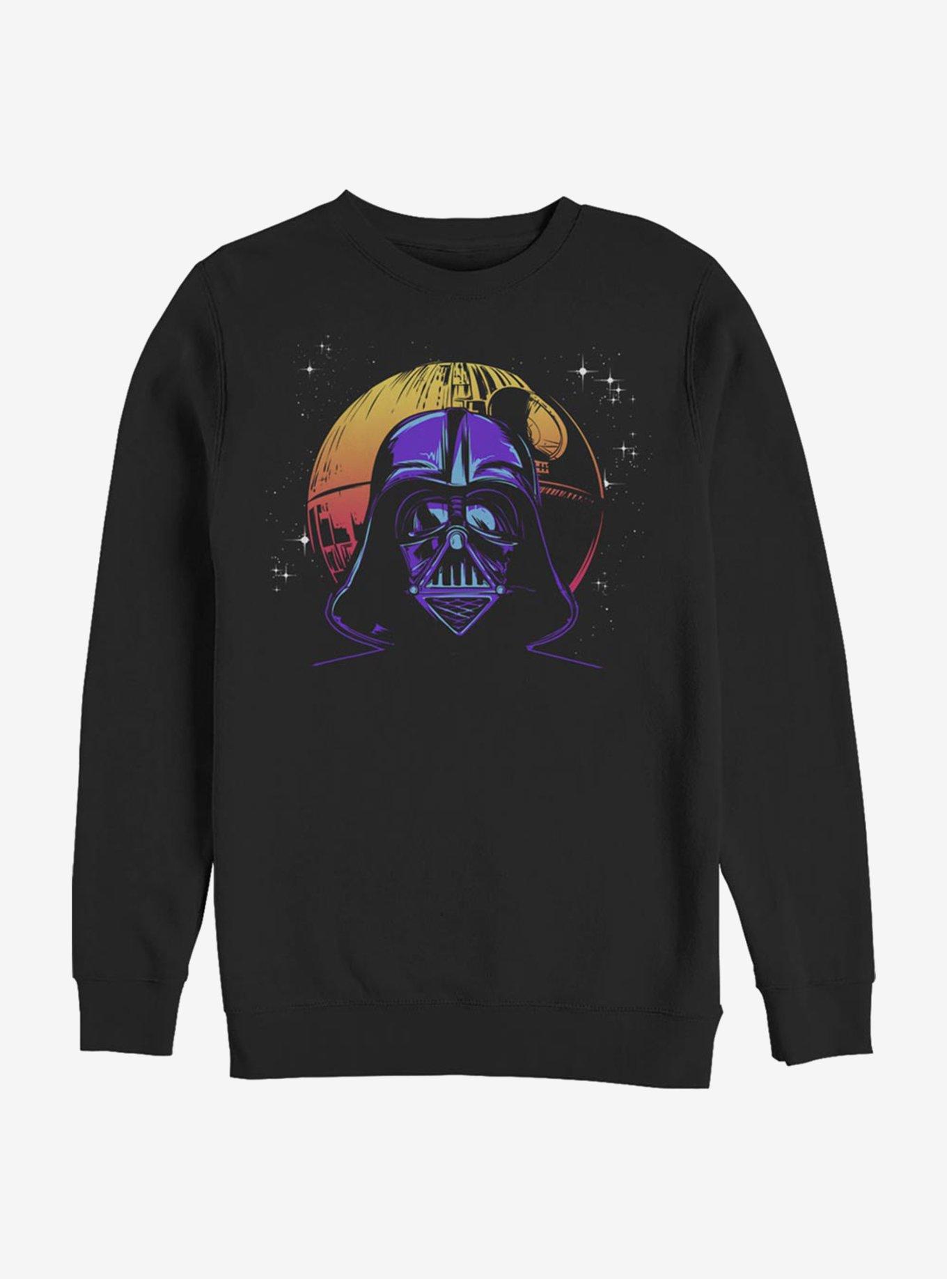 Star Wars Outrun Vader Sweatshirt, BLACK, hi-res