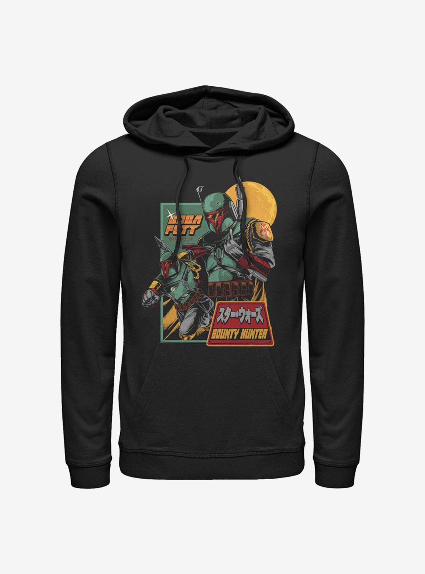 Star Wars The Mandalorian Japanese Text Hoodie, , hi-res