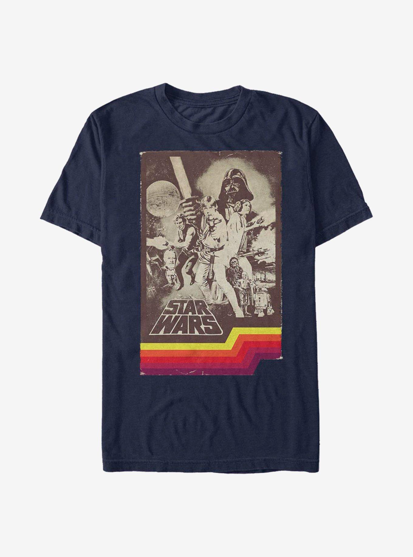 Star Wars Cover Art T-Shirt, NAVY, hi-res