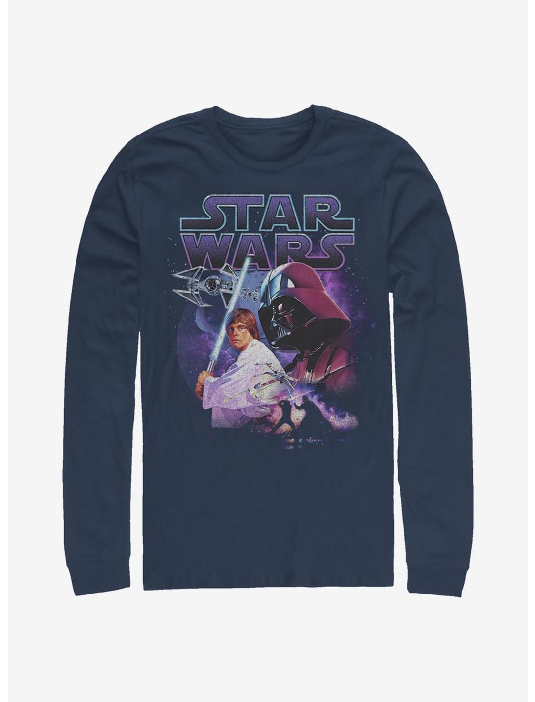 Star Wars Father Son Long-Sleeve T-Shirt, NAVY, hi-res