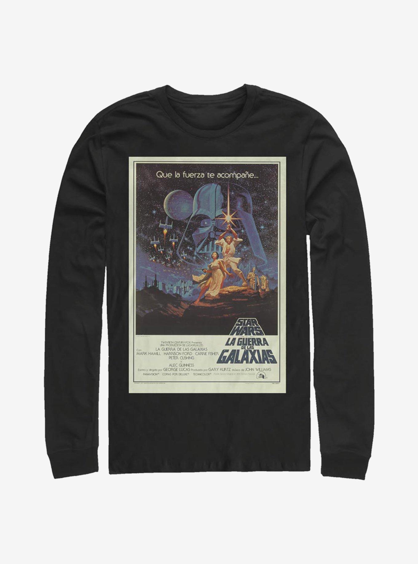 Star Wars La Fuerza Long-Sleeve T-Shirt, BLACK, hi-res