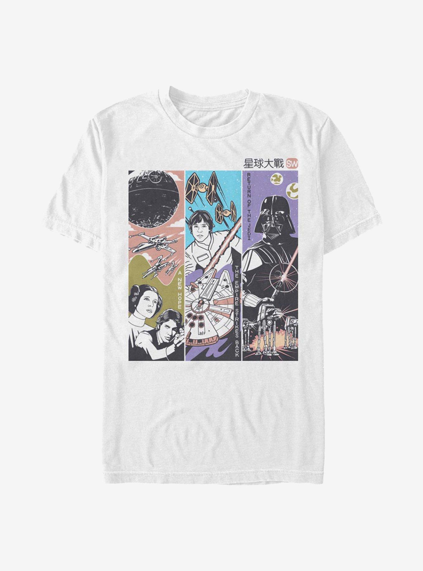 Star Wars Triptych T-Shirt, , hi-res