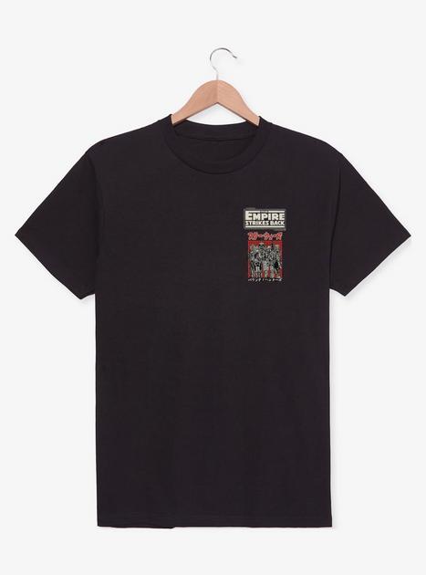 Star Wars Empire Strikes Back Logo T-Shirt - BLACK | BoxLunch