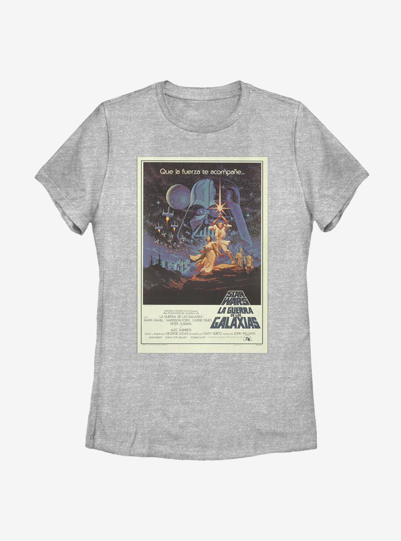 Star Wars La Fuerza Womens T-Shirt, ATH HTR, hi-res