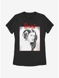 Star Wars Leia Resist Womens T-Shirt, BLACK, hi-res