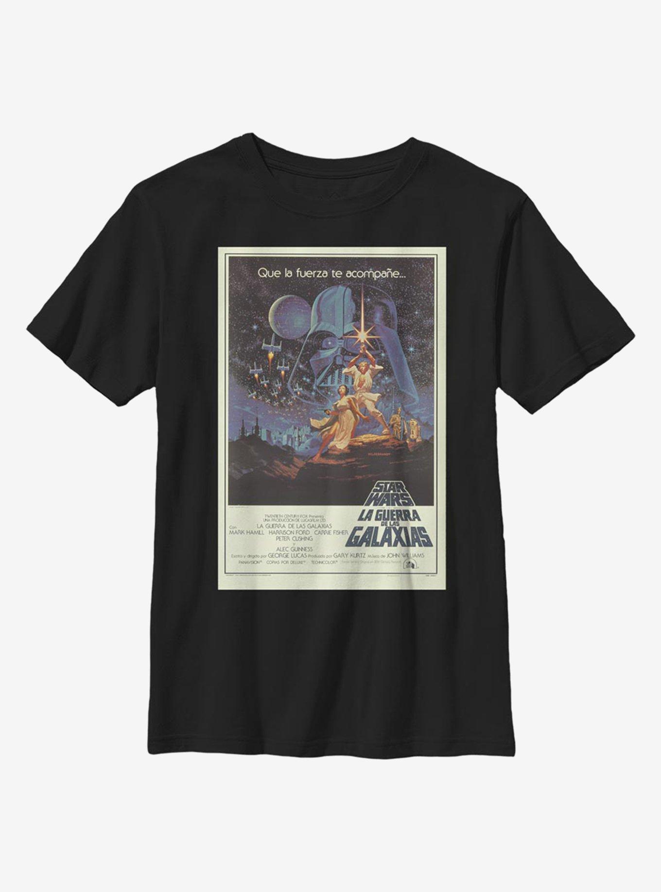 Star Wars La Fuerza Youth T-Shirt, BLACK, hi-res