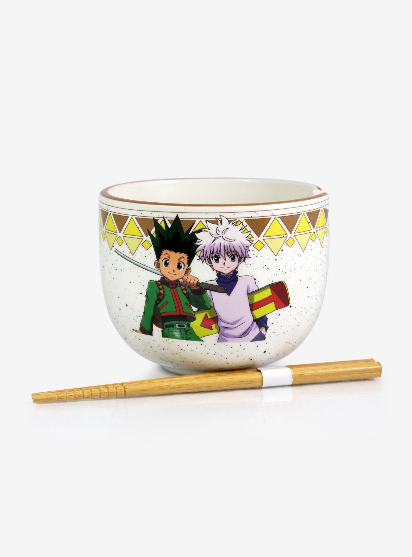 Hunter X Hunter Gon & Killua Ramen Bowl With Chopsticks, , hi-res