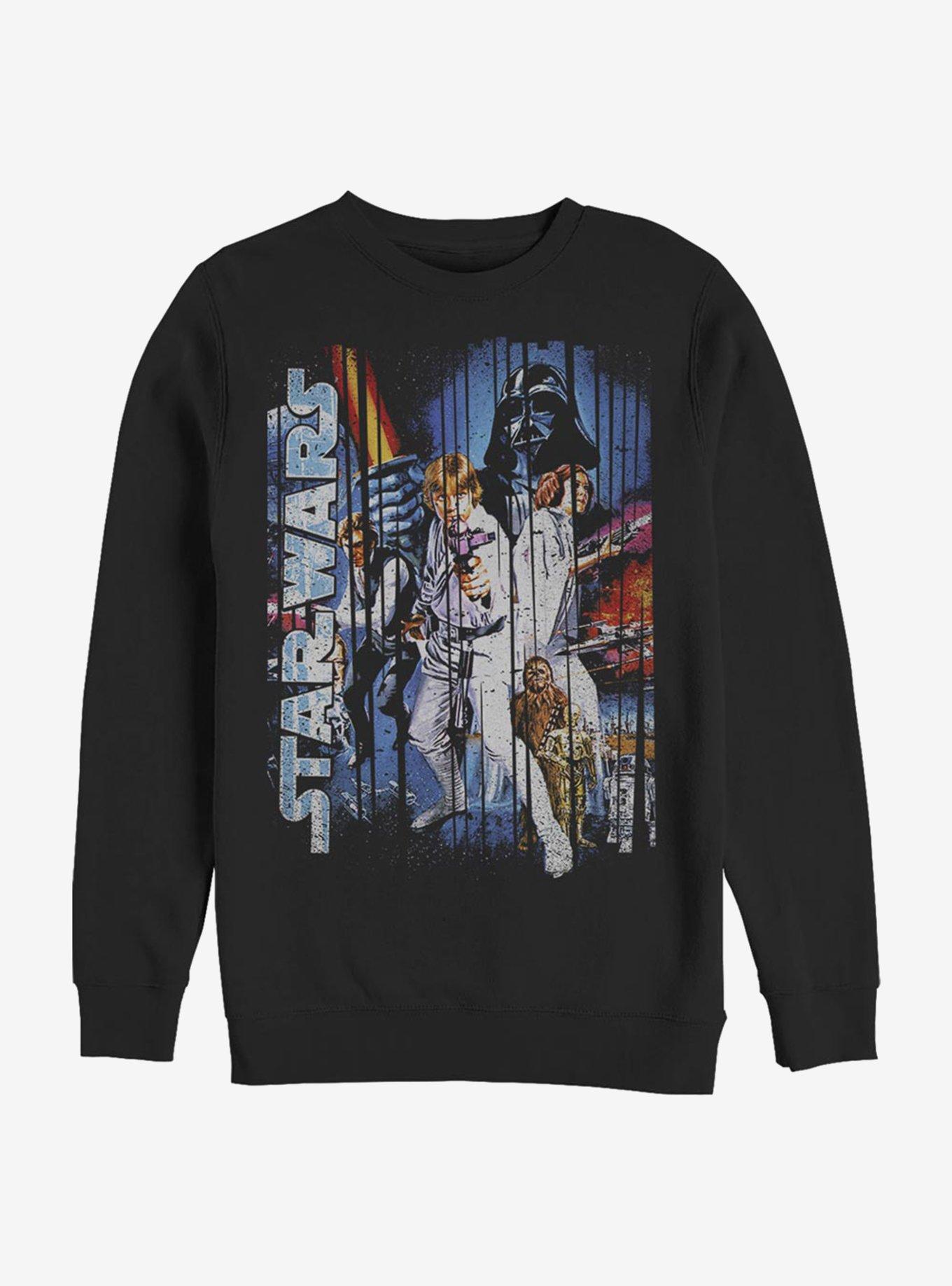 Star Wars Classic Scene Sweatshirt, BLACK, hi-res