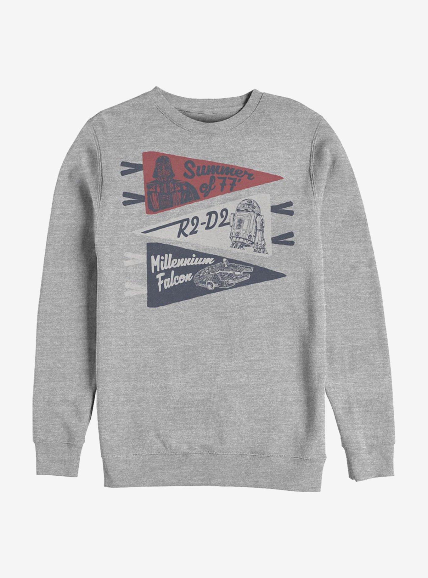 Star Wars Summer 77 Sweatshirt, ATH HTR, hi-res