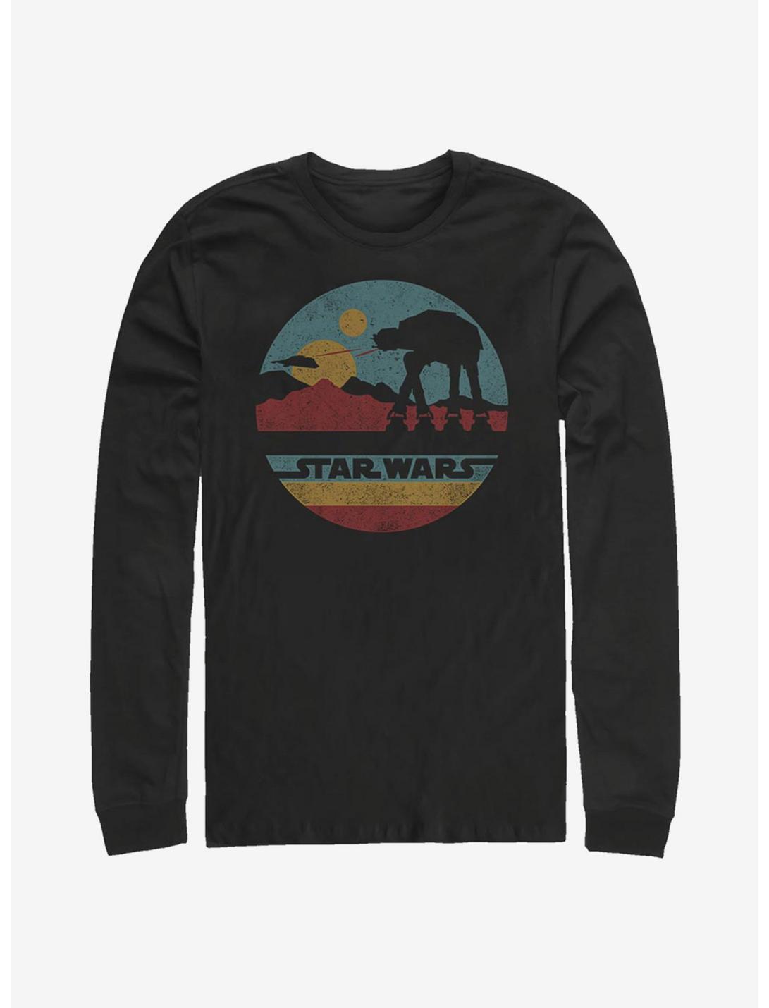 Star Wars AT-AT Mountain Long-Sleeve T-Shirt, BLACK, hi-res