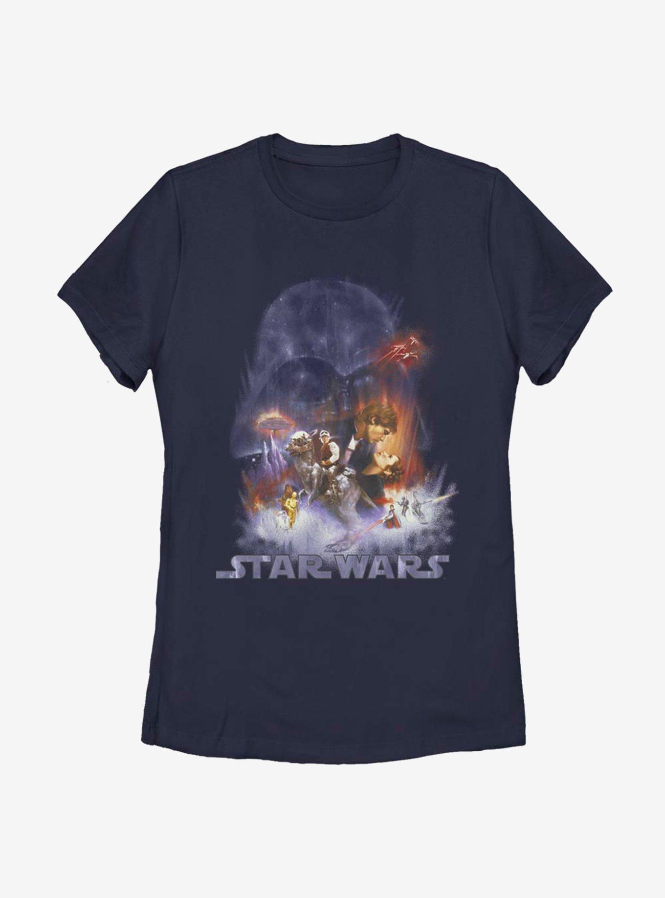 Star Wars Womens T-Shirt, NAVY, hi-res