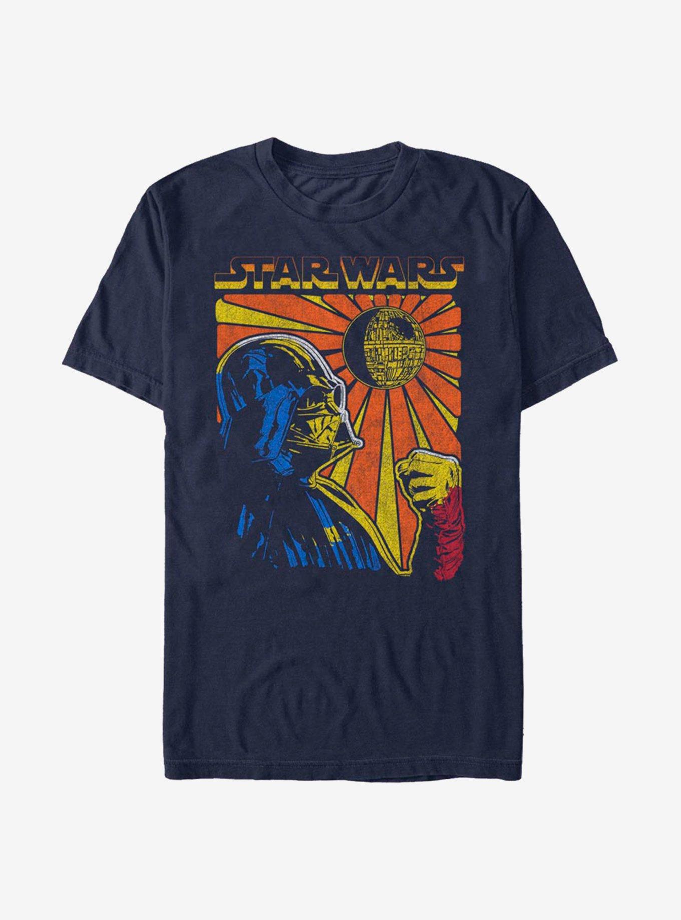 Star Wars Deathstar Explode T-Shirt, NAVY, hi-res view 1