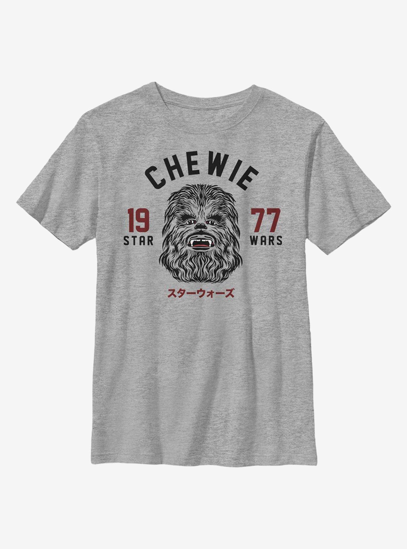 Star Wars Retro Chew Youth T-Shirt, ATH HTR, hi-res