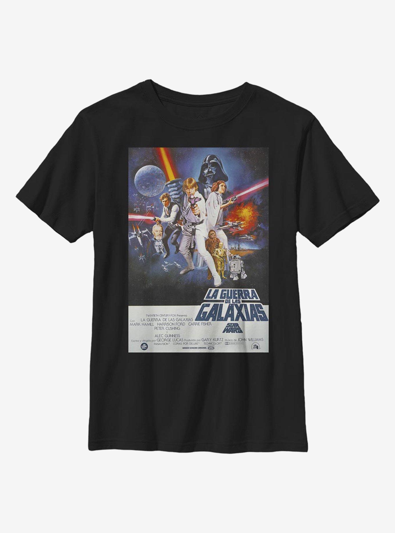 Star Wars El Poster Youth T-Shirt, BLACK, hi-res