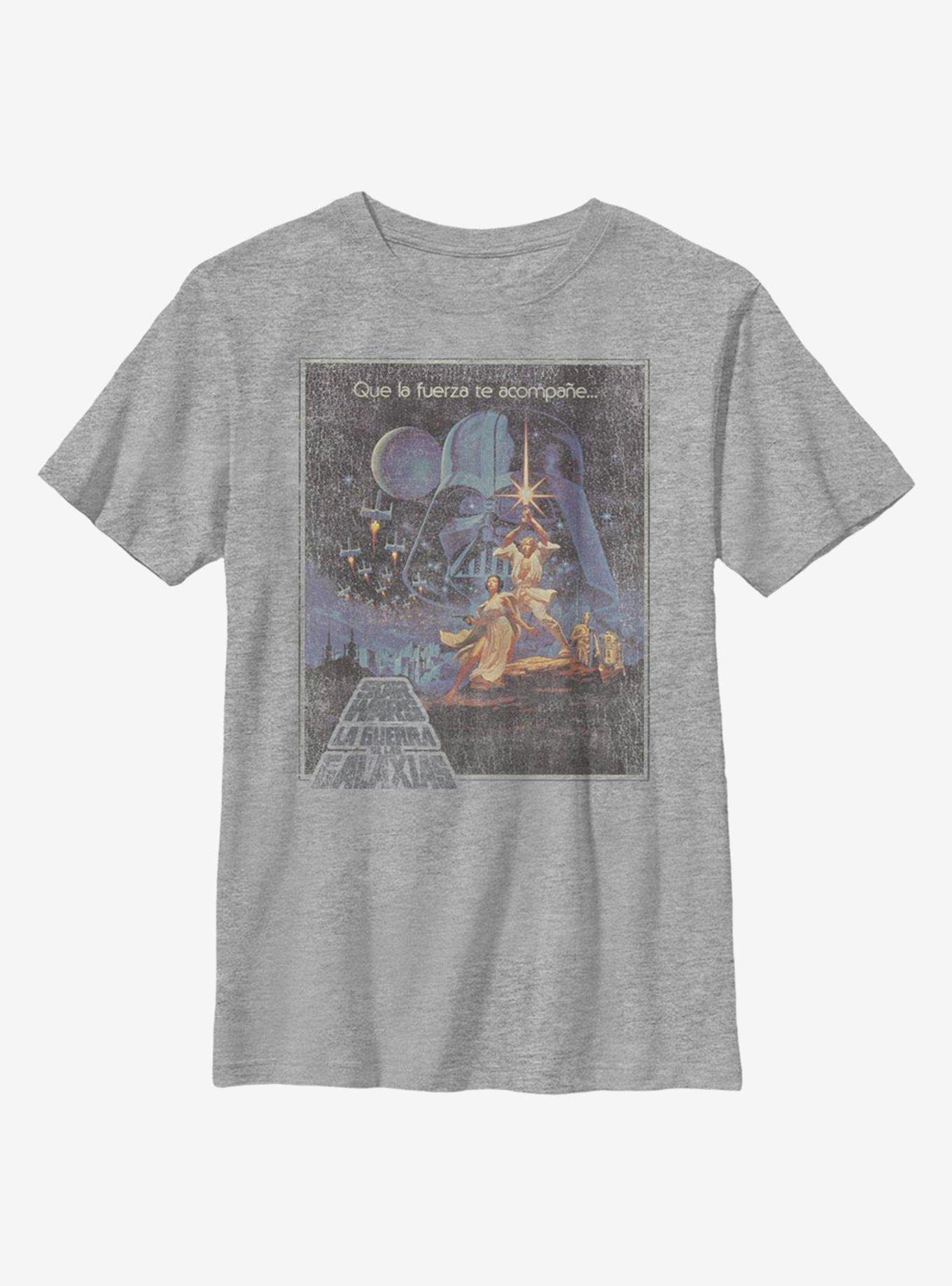 Star Wars Que La Fuerze Te Acompane Youth T-Shirt, , hi-res