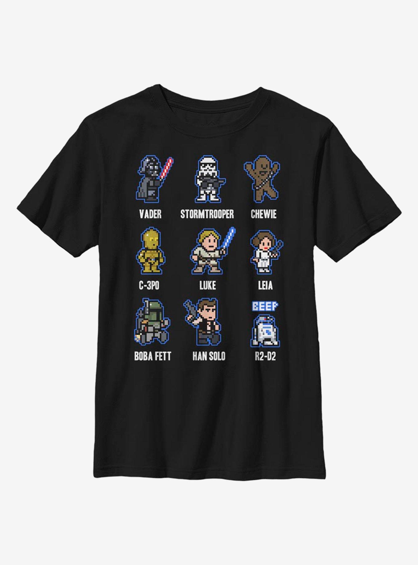 Star Wars Sprite Wars Foil Youth T-Shirt, , hi-res