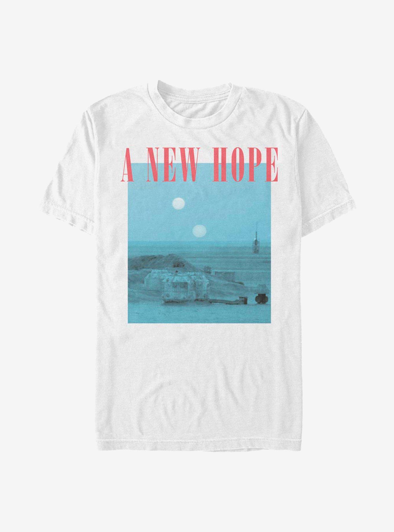 Star Wars New H Overlay T-Shirt, WHITE, hi-res