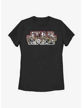 Star Wars Comic Logo Fill Womens T-Shirt, , hi-res