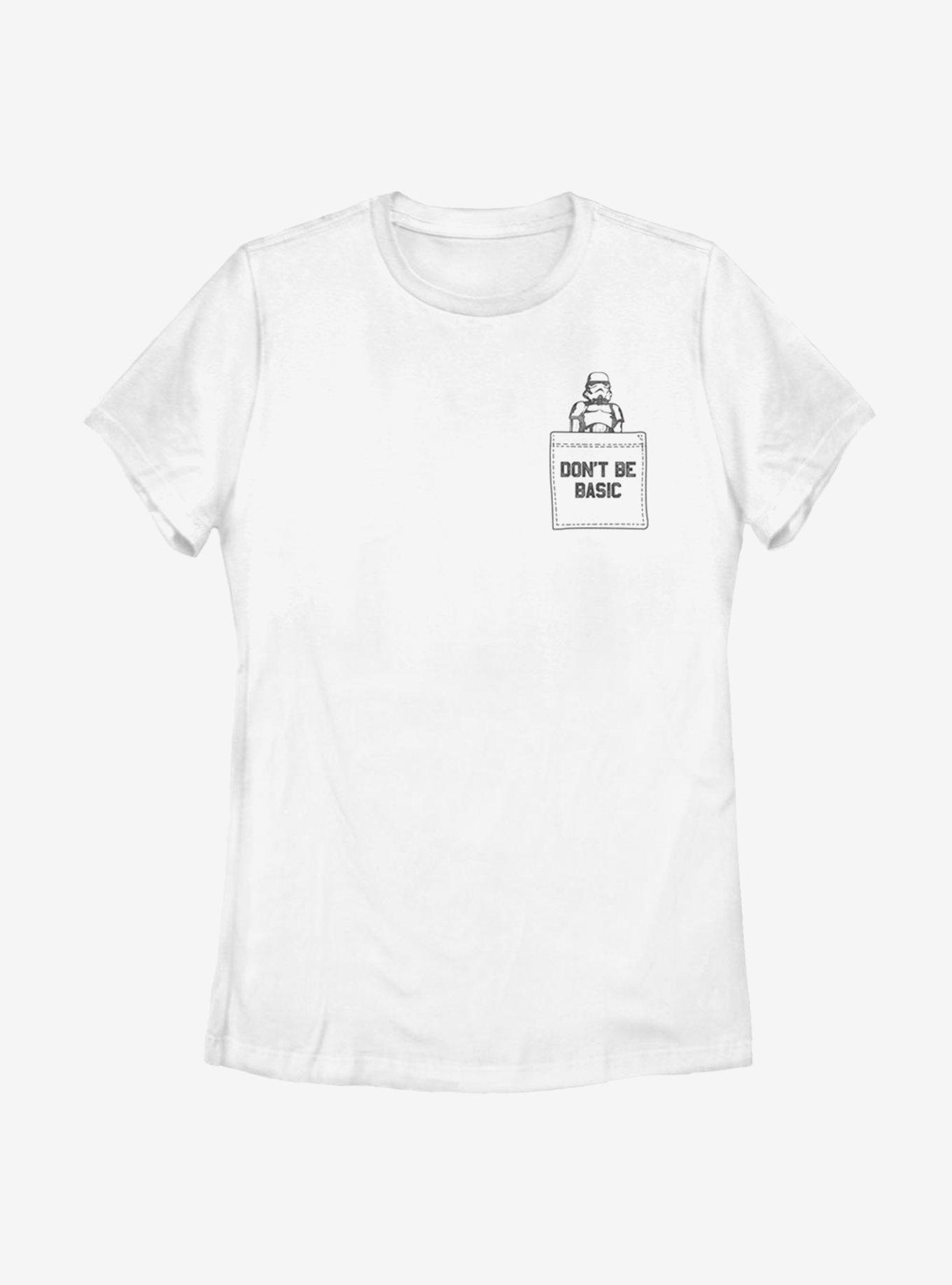 Star Wars Faux Pocket Trooper Womens T-Shirt, WHITE, hi-res