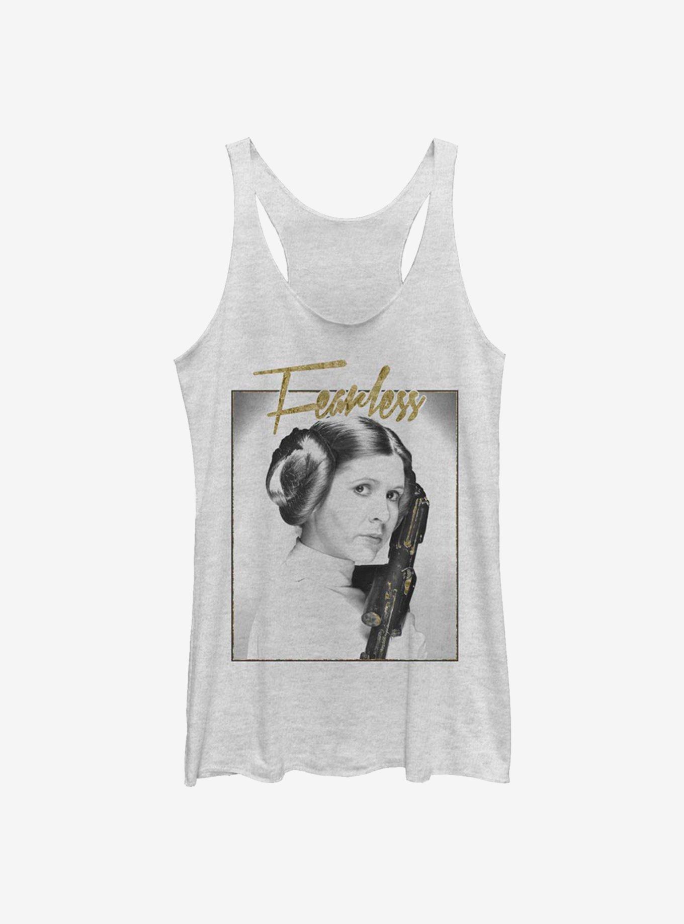 Star Wars Fearless Womens Tank Top, WHITE HTR, hi-res