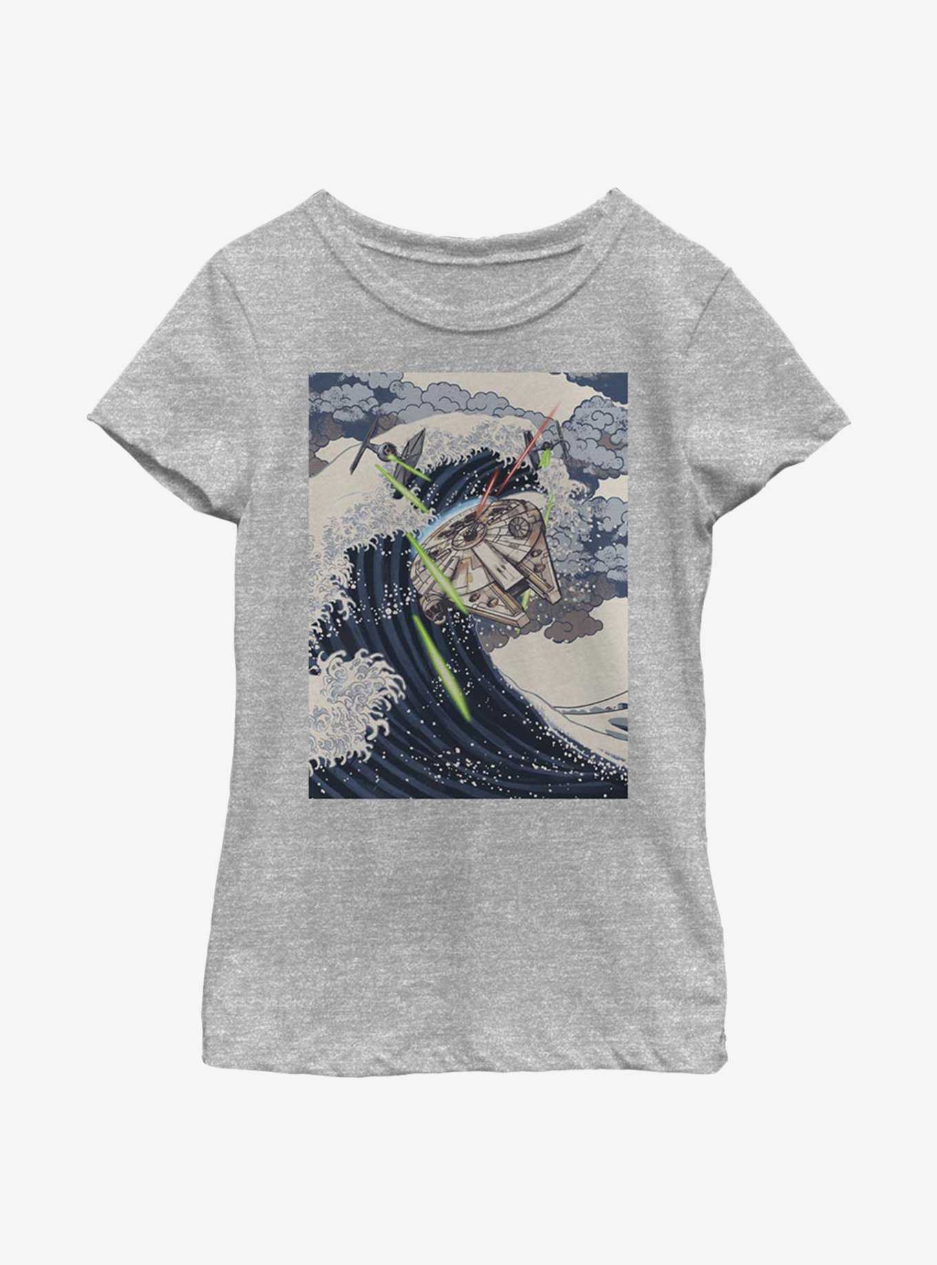 Star Wars Space Wave Youth Girls T-Shirt, , hi-res
