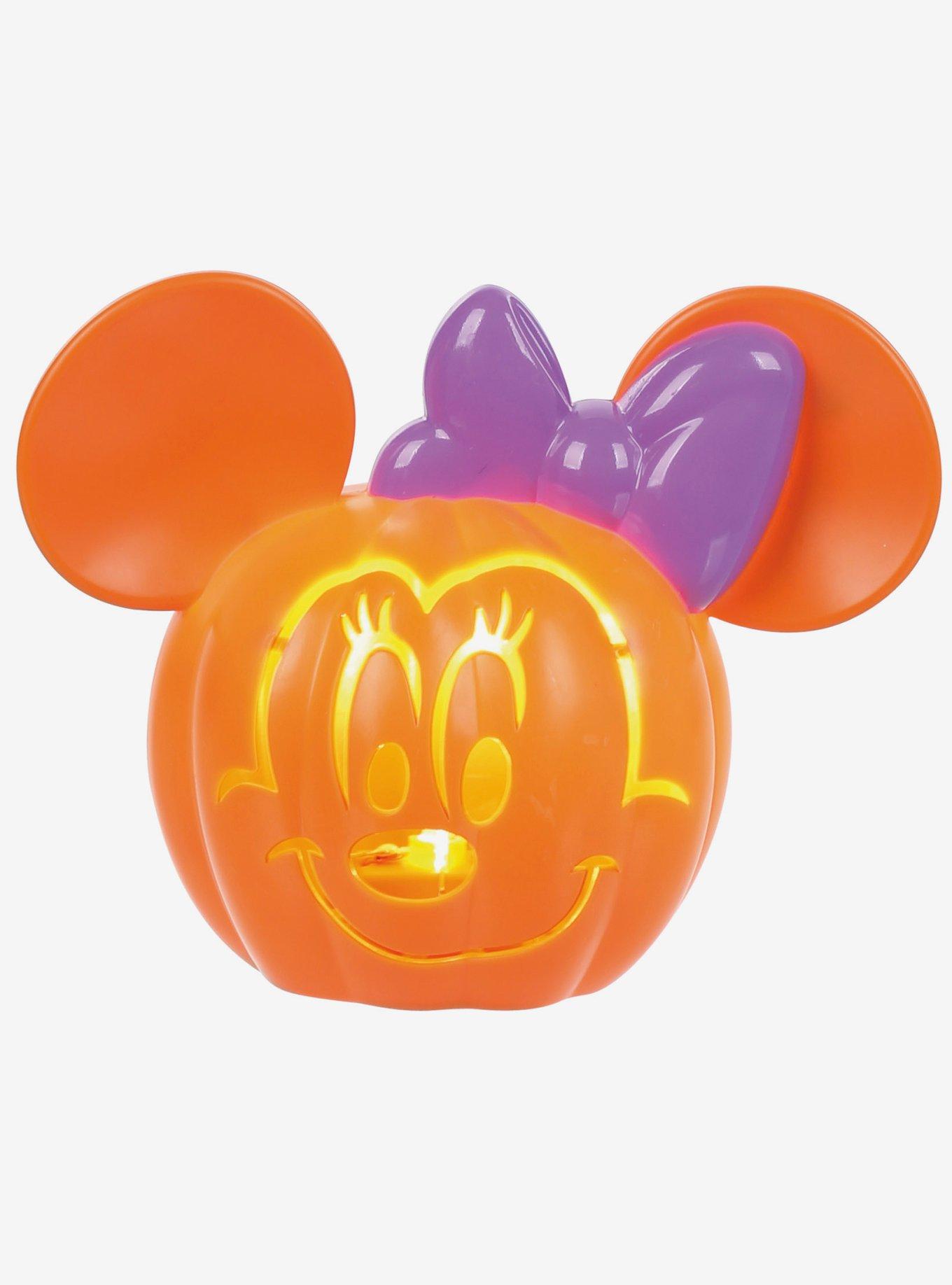 Disney Minnie Mouse Mini Light-Up Pumpkin, , hi-res