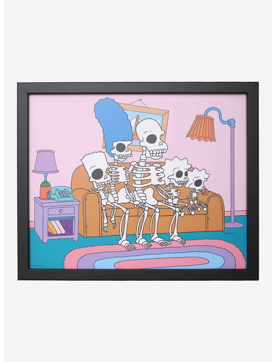 The Simpsons Treehouse Of Horror Skeleton Wood Wall Art, , hi-res