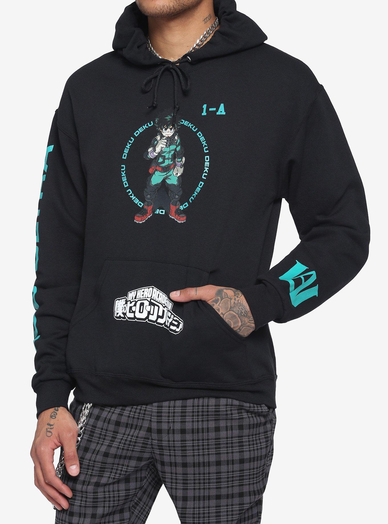 Deku on sale in hoodie