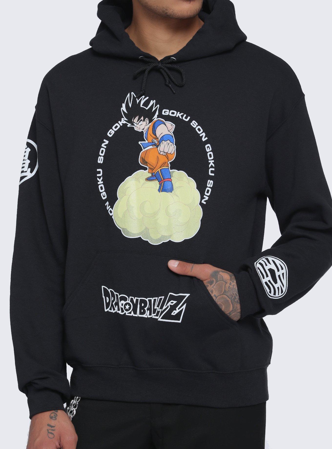 Goku hoodie hot topic on sale