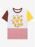 Pokémon Pikachu Color Block Women's T-Shirt - BoxLunch Exclusive, MULTI, hi-res