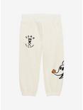 Disney The Nightmare Before Christmas Zero Toddler Joggers - BoxLunch Exclusive, OFF WHITE, hi-res