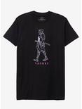 Yasuke Black Samurai Outline T-Shirt, BLACK, hi-res