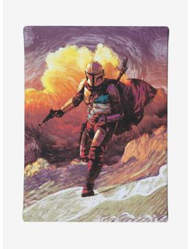Star Wars The Mandalorian Heroic Canvas Print - BoxLunch Exclusive, , hi-res